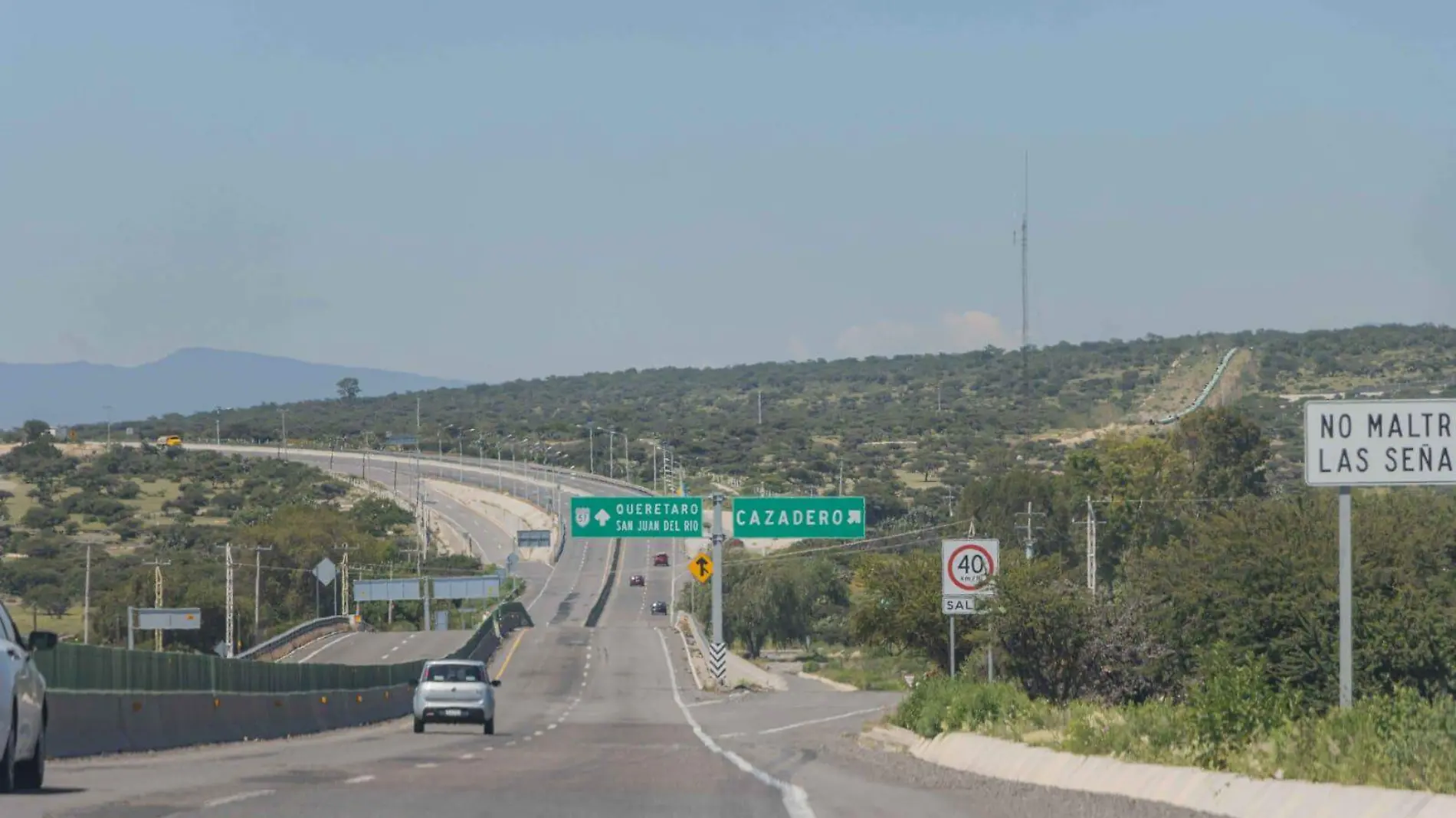 Piedras autopista